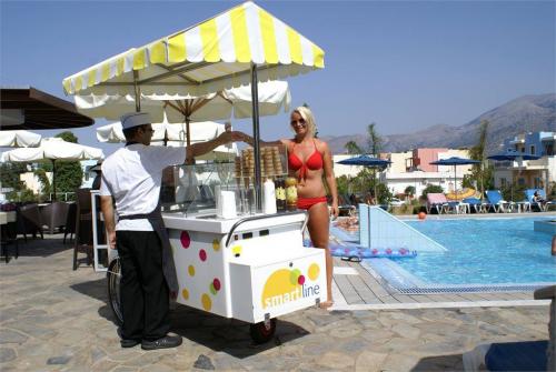 4 фото отеля Kyknos Beach Hotel & Bungalows 4* 